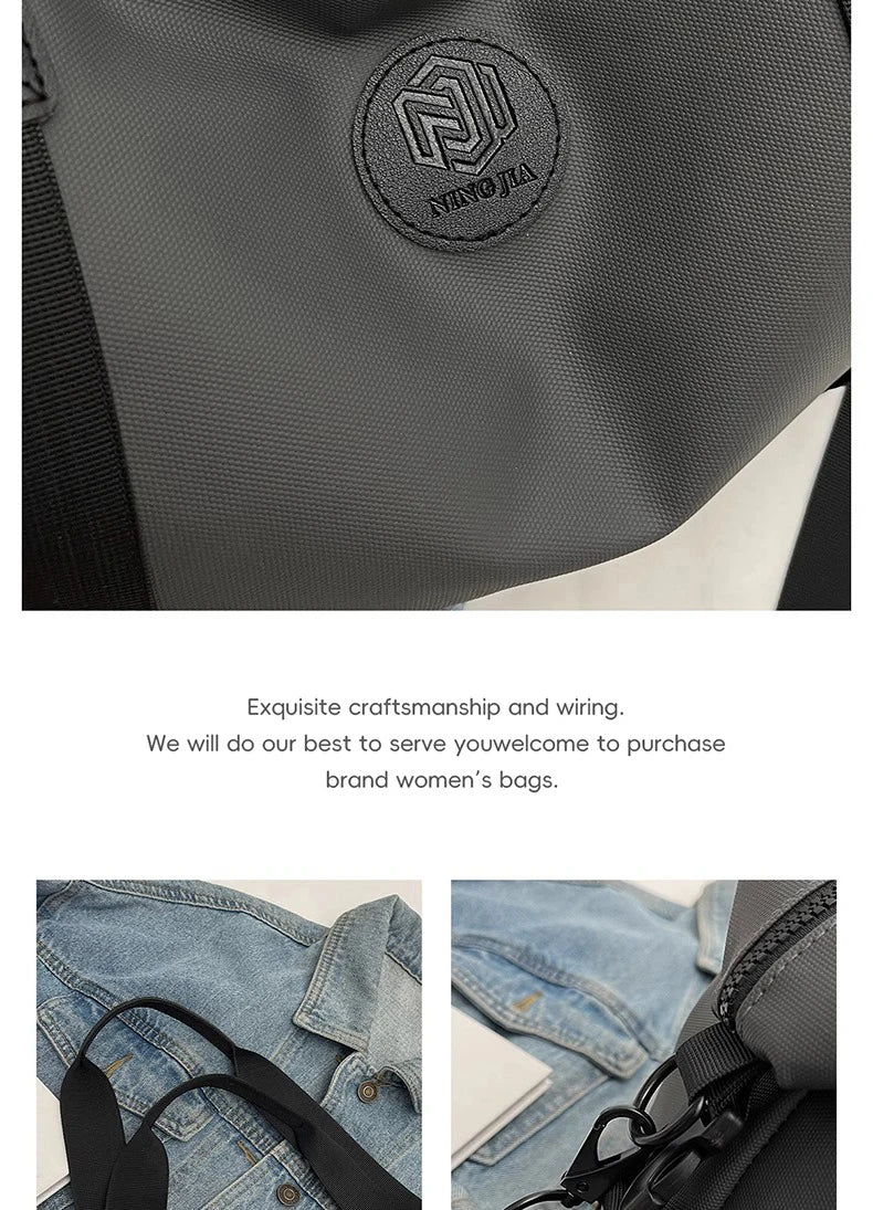 Travel bag Women's short-distance lightweight large-capacity duffel bag Men's business travel handbag Sports fitness backpack