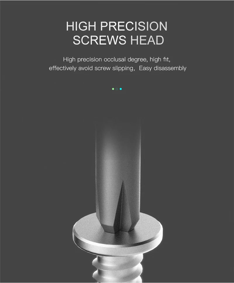 63 In 1 Screwdriver Set Precision Magnetic Screw Driver Bits Torx Hex Bit Handle Mobile Phone Repair Screwdrive Kit Tools