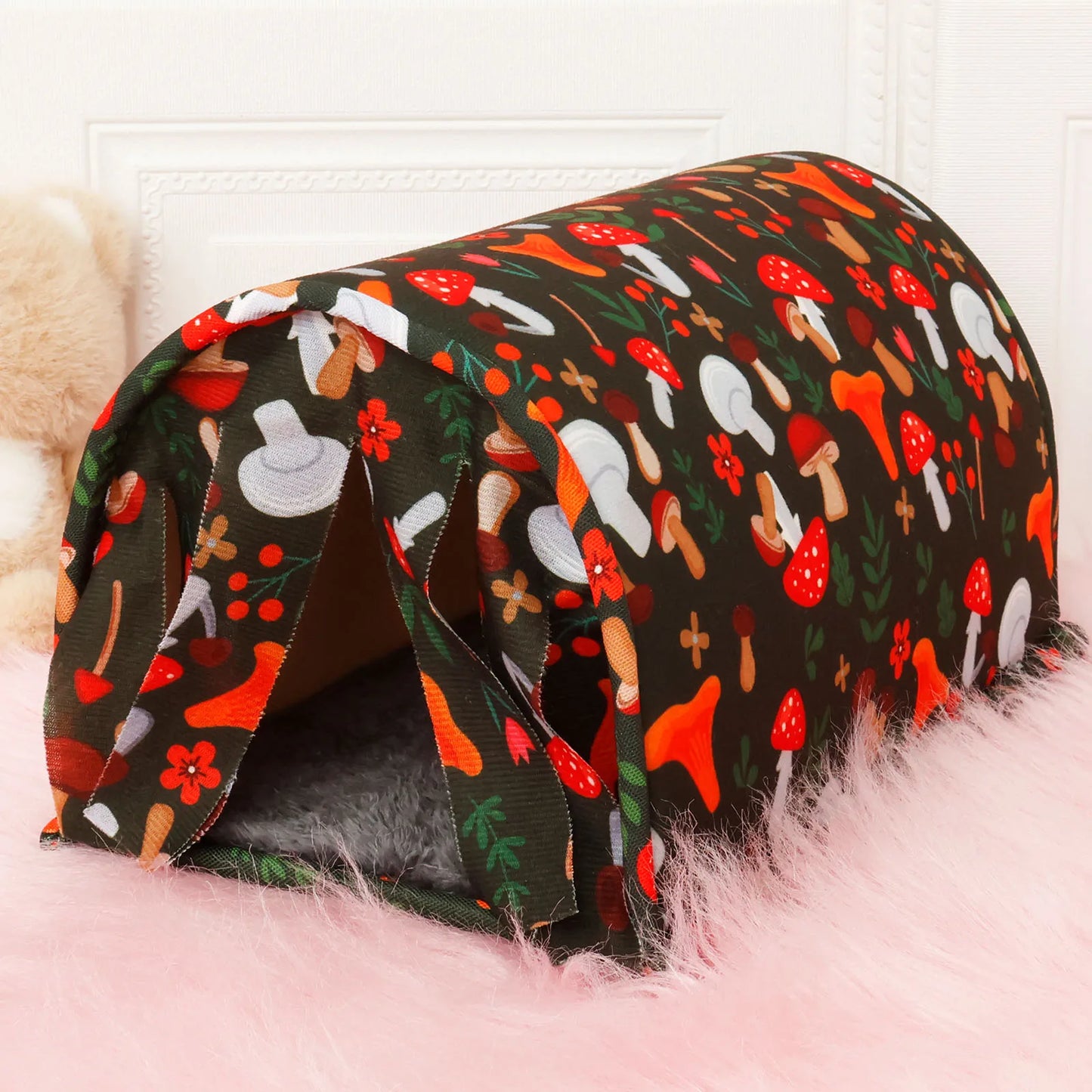 Guinea Pig House Bedding Cage Hamster Small Animal Nest Winter Warm Pet Bed for Chinchilla Mice Squirrel Guinea Pig/Rat/Hedgehog