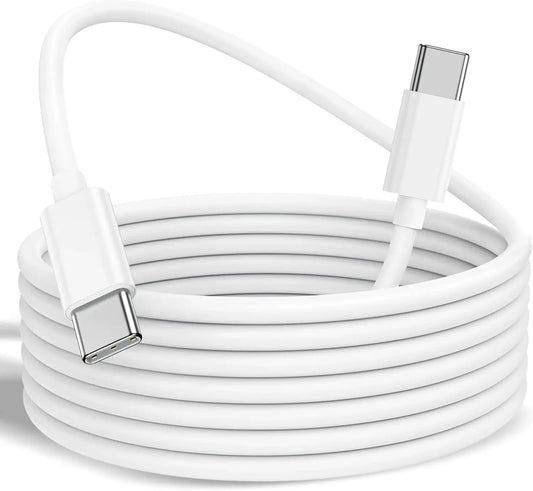 PD 60W USB C to Type C Cable Fast Charge Data Cable Type C to Type C Cord For iPhone15/16/17 Series iPad Huawei Xiaomi Data Line