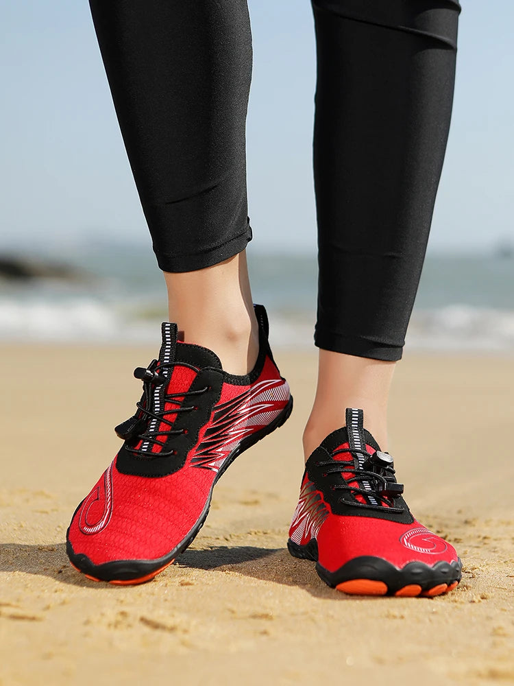 Unisex Water Sports Aqua Shoes Swimming Diving Sneakers Outdoor Beach Barefoot Gym Yoga Footwear Men Women Trekking Wading Shoes