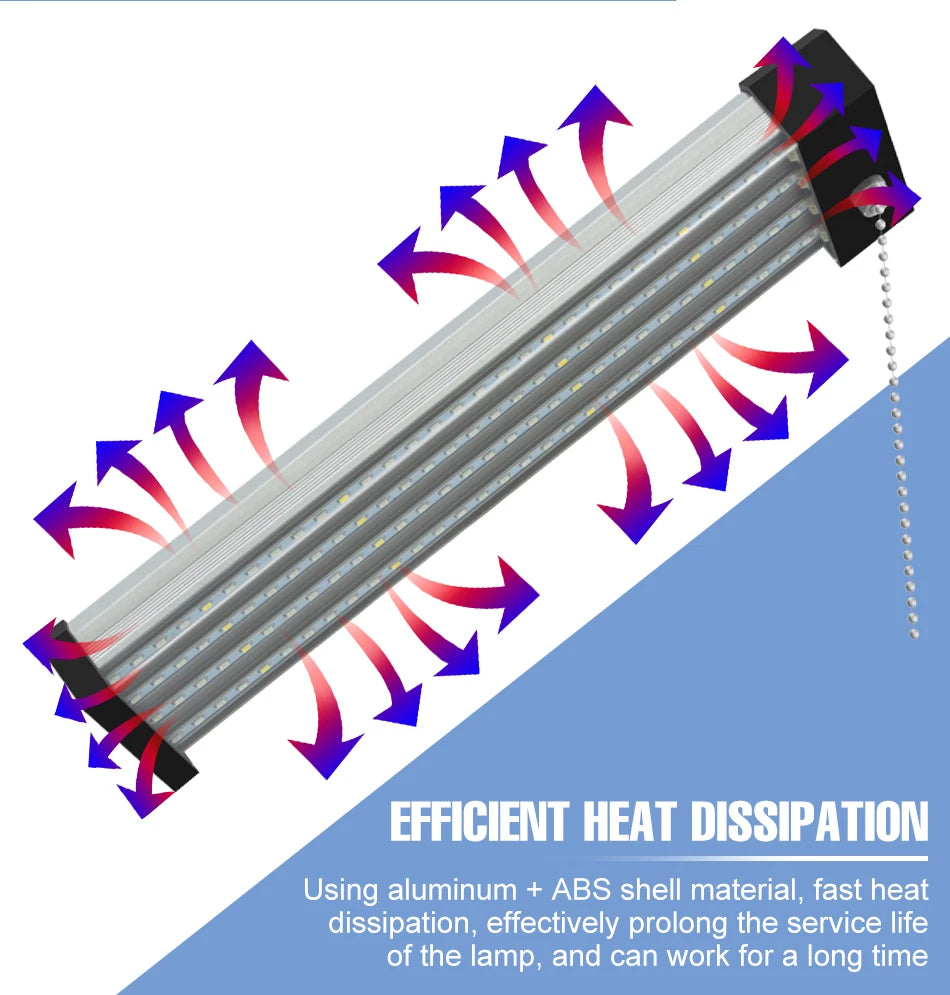 LED Quantum Board Plant Grow Light  Full Spectrum Indoor Flower Seedling Hydroponic Greenhouse Vegetable Cultivation Growth Lamp