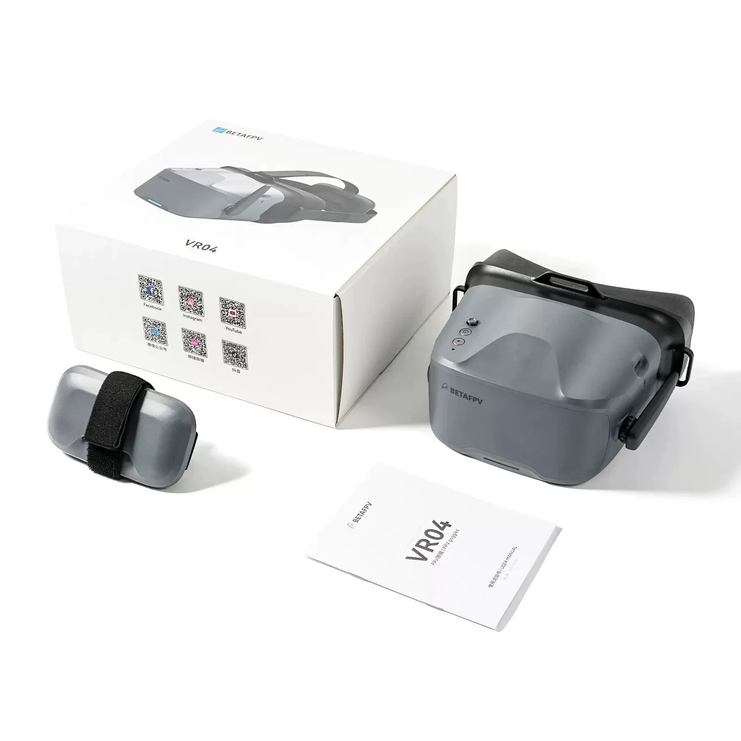 NEW BETAFPV VR04 FPV Goggles Analog /HD Version for Aquila20 RC FPV Racing Drone