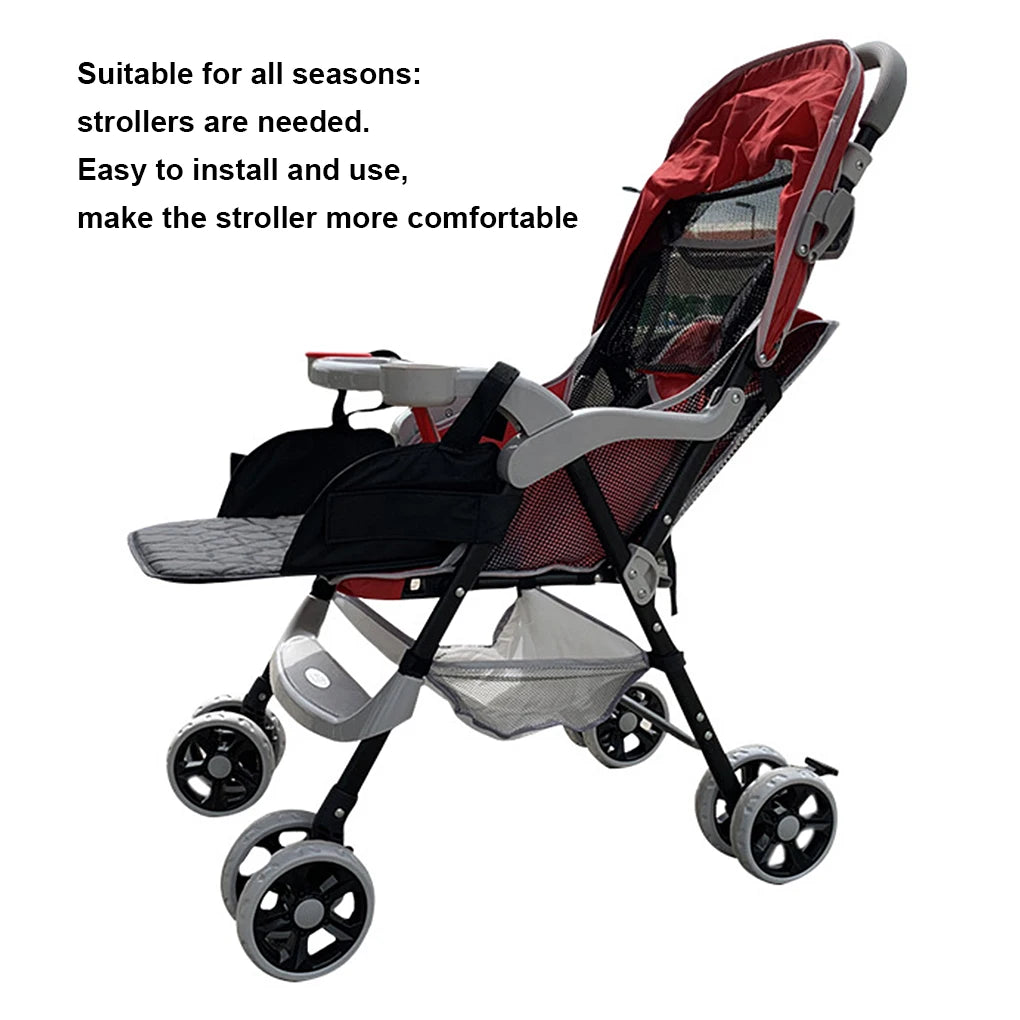 Universal Baby Stroller Footrest with Hook Oxford Cloth Leg Rest Foot Board Toddler Seat Extender Feet Extensions