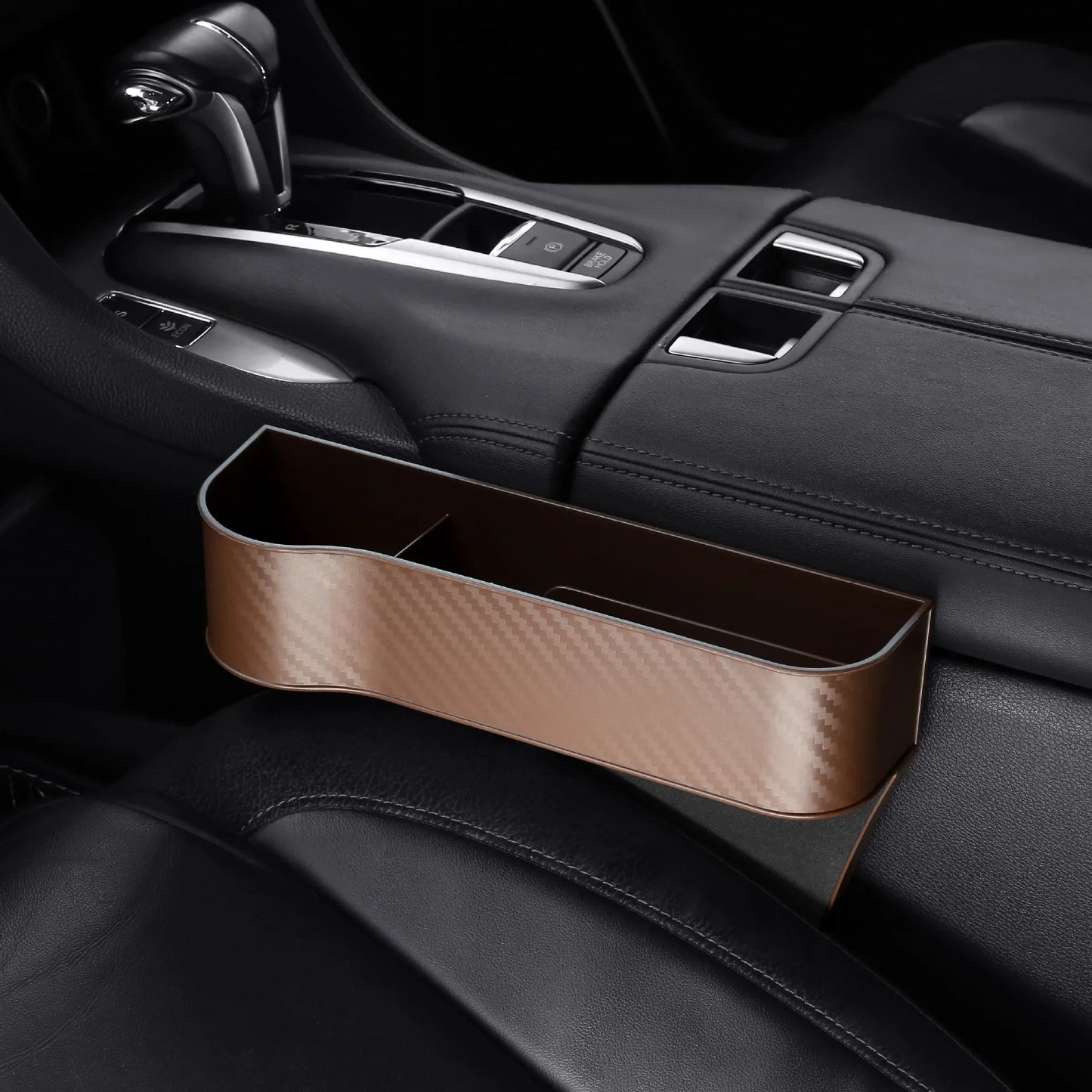 Car Seat Organizer Crevice Storage Box Car Organizer Gap Slit Filler Holder For Wallet Phone Slit Pocket Auto Car Accessories