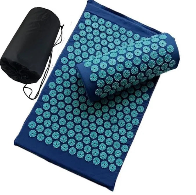 Massager Mat Shakti Mat Massage Yoga Mat Acupressure Relieve Stress Back Body Pain Spike Mat Acupuncture Massage Cushion