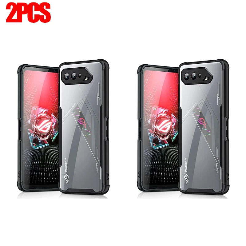 CaseFor ASUS ROG Phone 5 Case Gaming Protective Cover Air Trigger Compatible Shockproof Back Cover with Camera Screen Protection