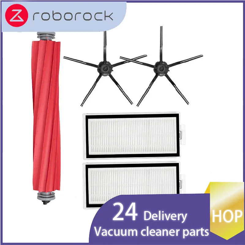 Roborock Q7 / Q7+ / Q7 Max+ Robot Vacuum Roller Brush, Hepa Filter, Side Brush, Mop Cloth