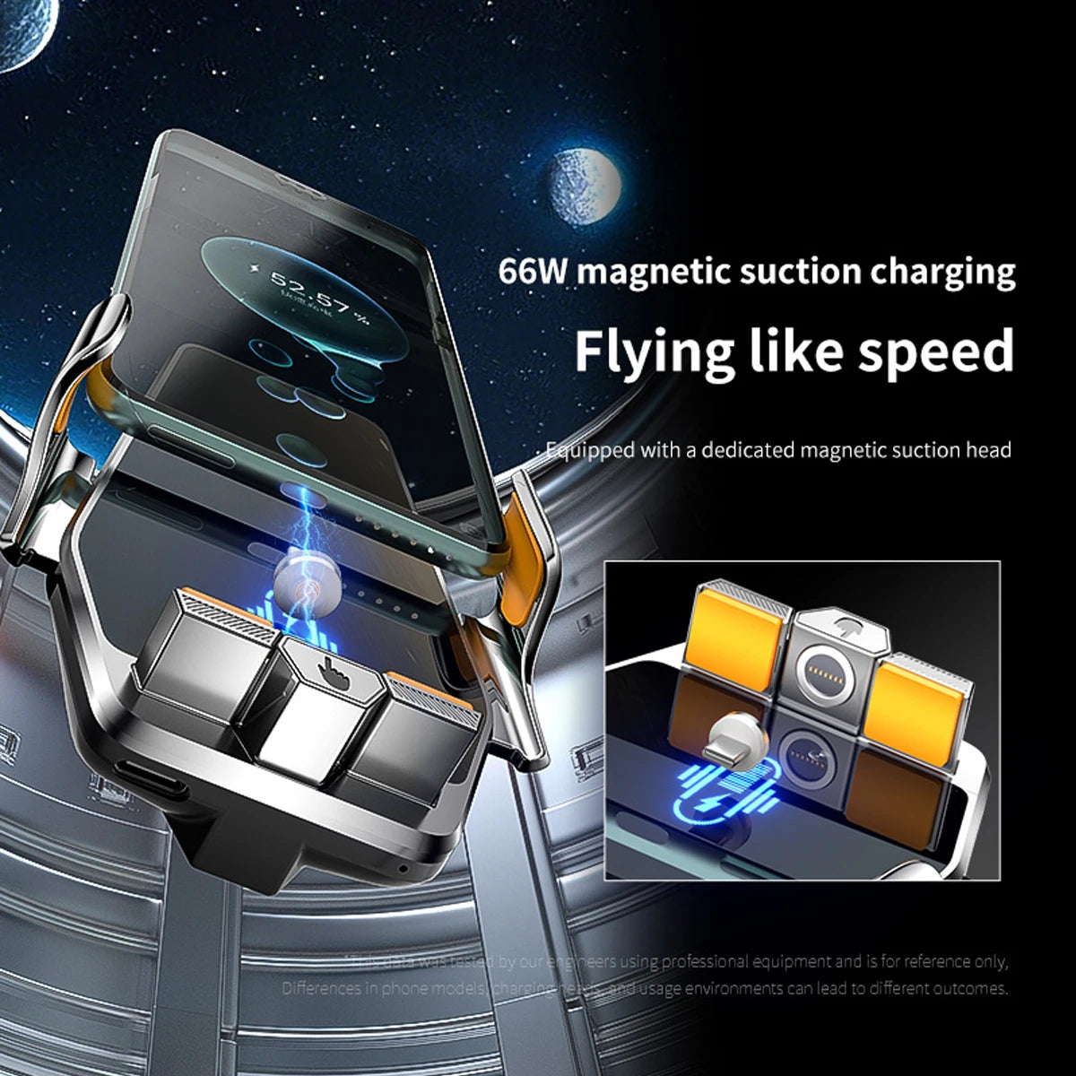 Car Phone Holder For AUDI A3 S3 8V 2014 2015-2020 Magnetic Wireless Charging Magsafe Dedicated Mobile phone stand Accessories
