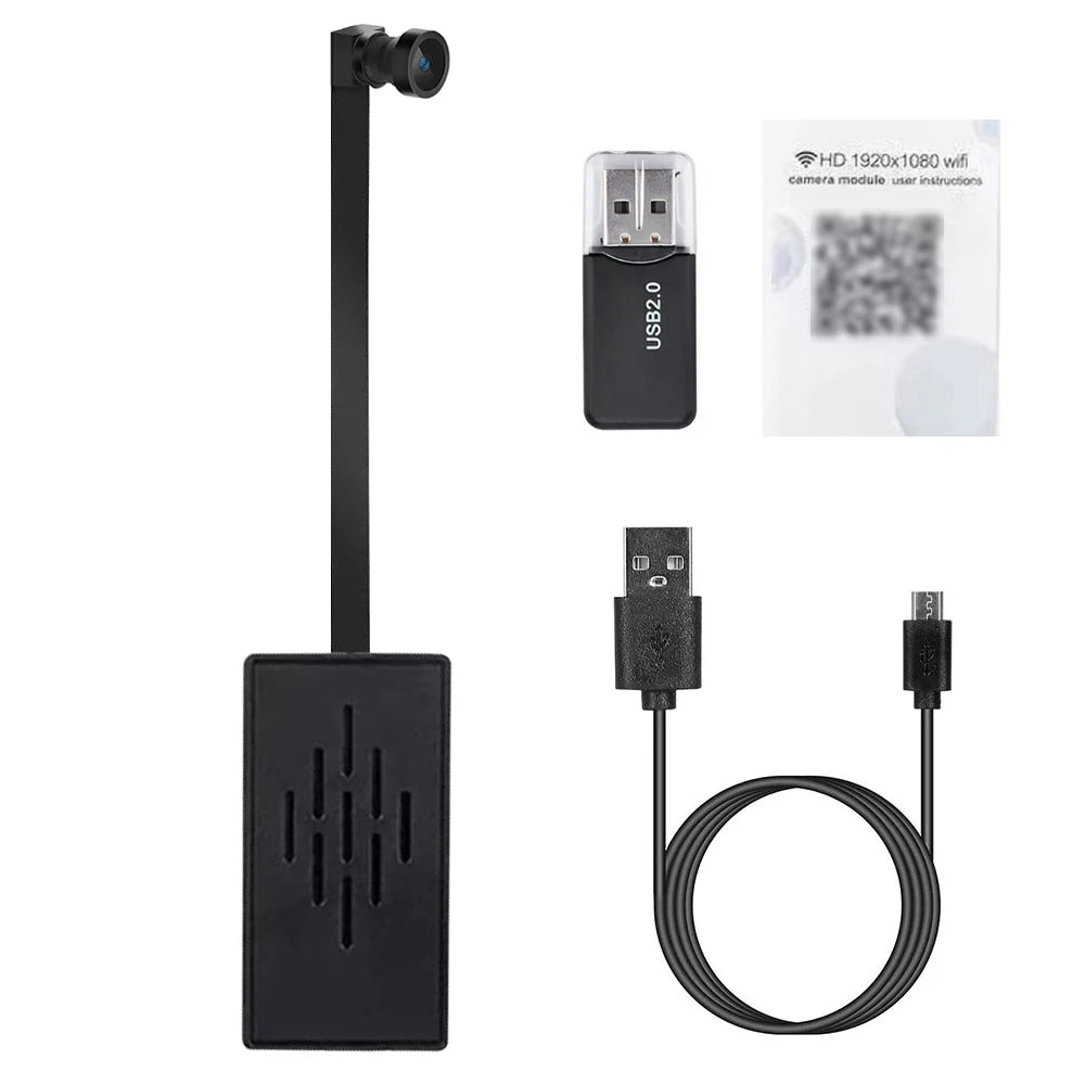 Mini Camera 1080P HD WiFi Camcorder DIY Portable Wireless Module Video Recorder Motion Detection P2P Camera Support Remote View