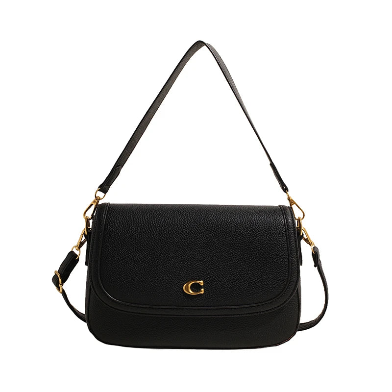 Elegant Women Luxury Leather Designer Fashion Shoulder Bag High End Tote Handbag For Fashionable Urban Daily Use