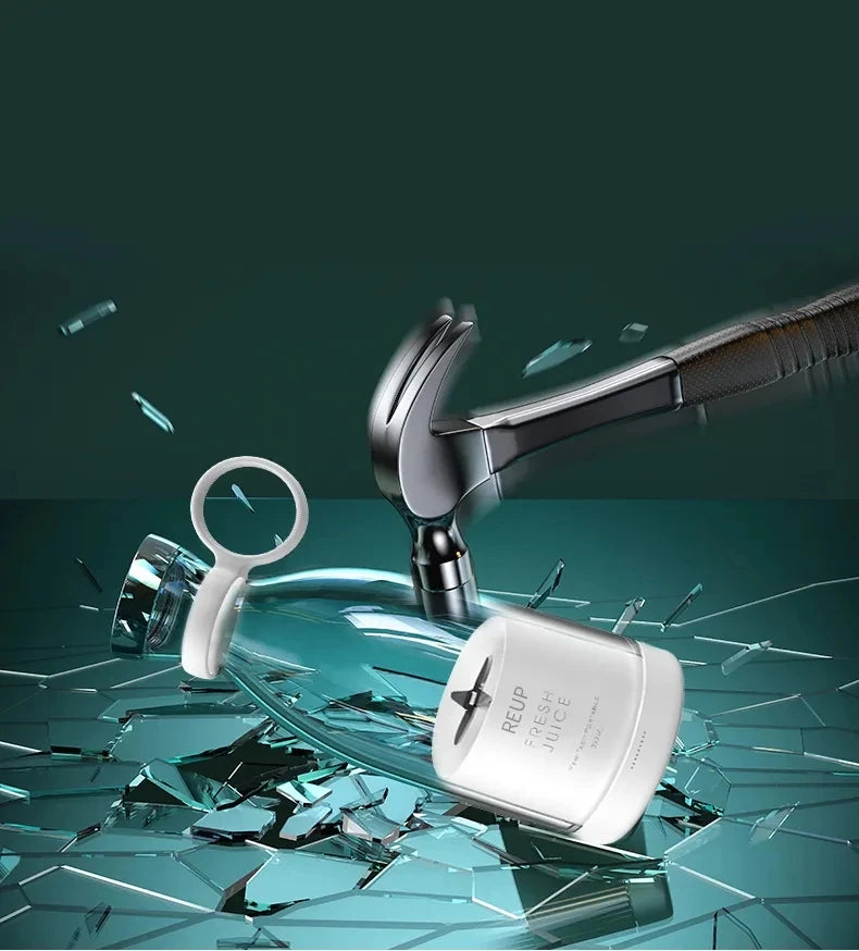 Wireless Charging 4 Blades Electric Juicer Mini Portable Blender Fruit Mixers Extractors Multifunction Juice Maker Machine