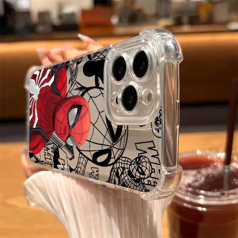 Hot Movie SpiderS ManS Phone Case For Motorola Moto Edge G G77 G86 G06 G56 70 60 50 G24 E15 Pro Neo Fusion Stylus Power 5G