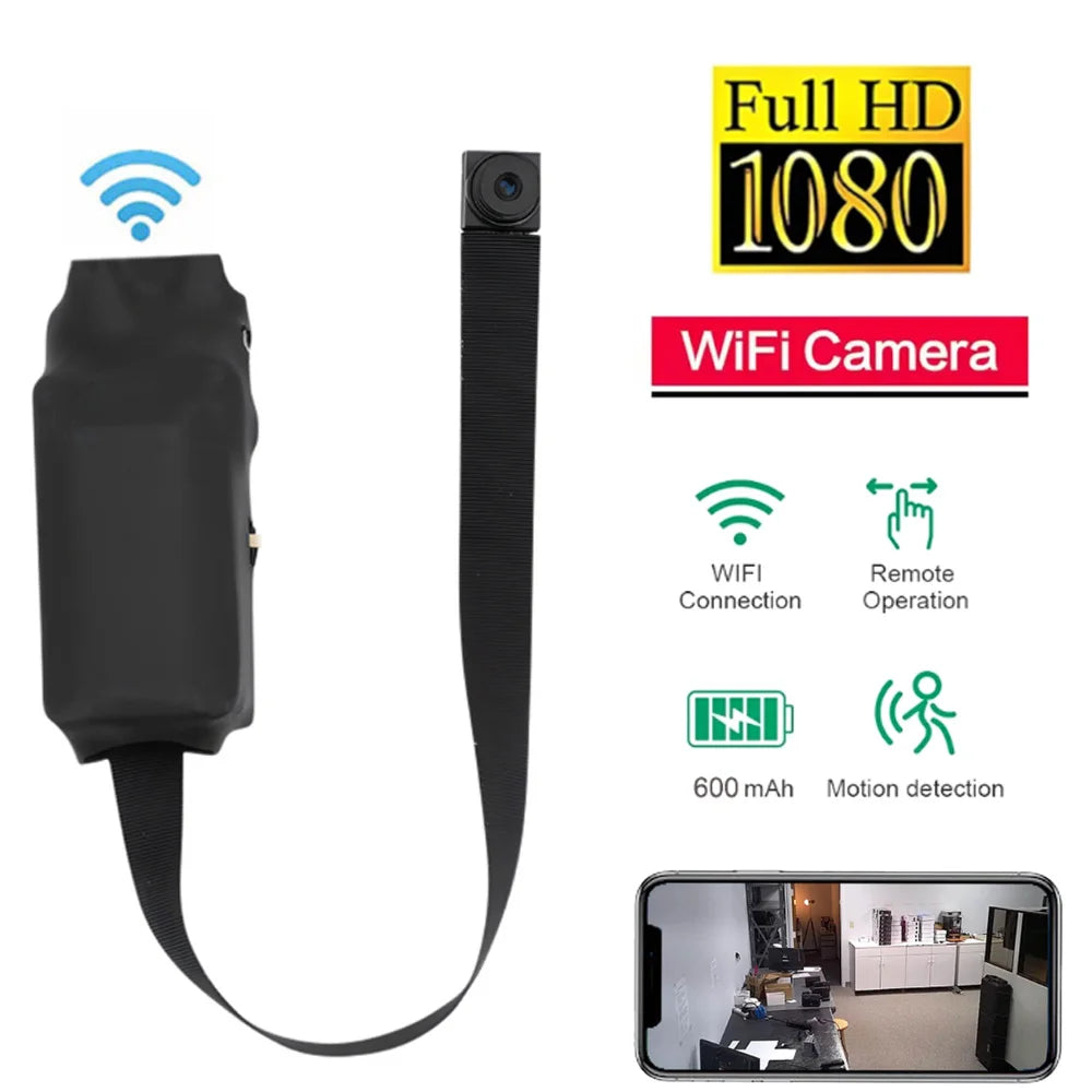 1080P WiFi Mini Camera,Add Card reader DIY WiFi Module Camera Built in Microphone,motion detection,Video Recorder Remote view