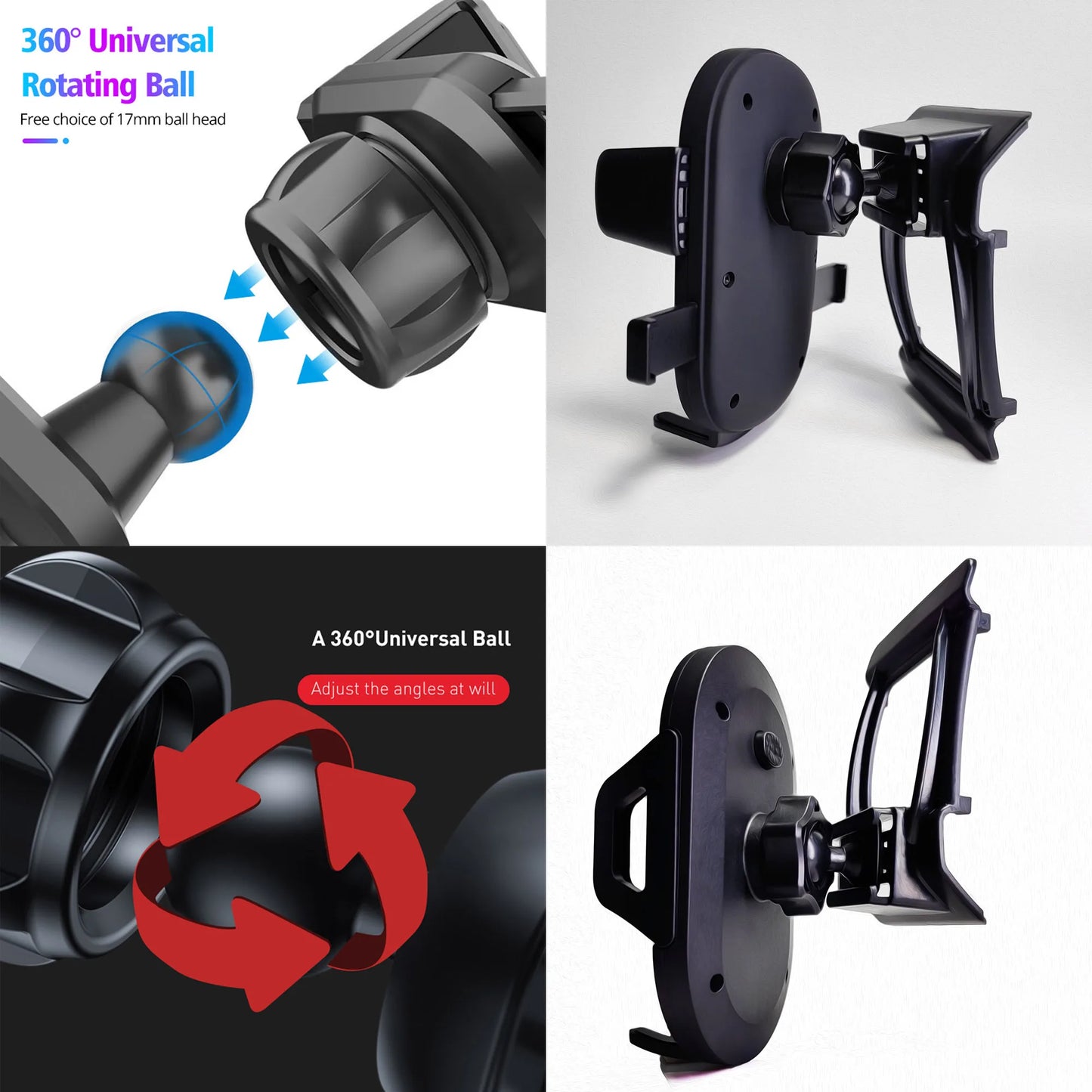 Car Phone Holder For Volkswagen VW Golf 8 MK8 2021-2024 Mobile Phone Mounts Car Wireless Charging Special Fixed Base Accessories