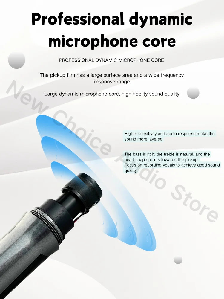 Good Wireless Microphone UHF Fixed Frequency 4 Channels Handheld Mic Micphone For Party Karaoke Professional Church Show Meeting
