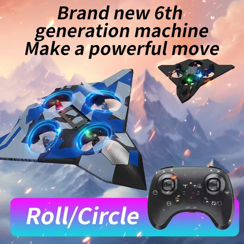 Cross-border Hit CZ36 Remote Control Foam Airplane, Drone Hovering Flight Fighter, Fixed Height Rolling Stunt Toy