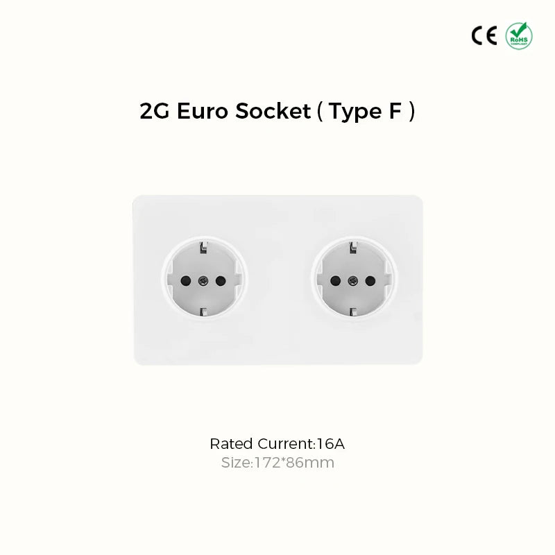 Avoir White Sockets And Switches Retro Switch Button 220V Light Switch Dimmer Toggle Switches 220V Stainless Home Improvements