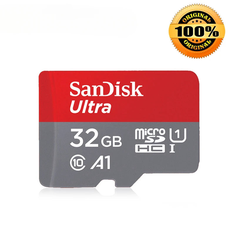 SanDisk Ultra MicroSDXC UHS-I Memory Card C10 Full HD A1 SanDisk MicroSDHC C4  MicroSD Card Trans Flash Card for Android Phone