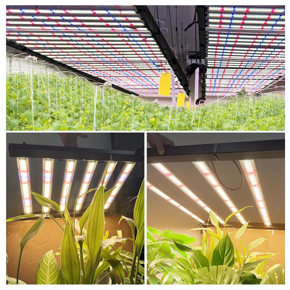 360W 720 Upgraded Full Spectrum Grow Light Aluminum Frame Foldable Waterproof SMD LM281B Garden Greenhouse Tent Grow Light