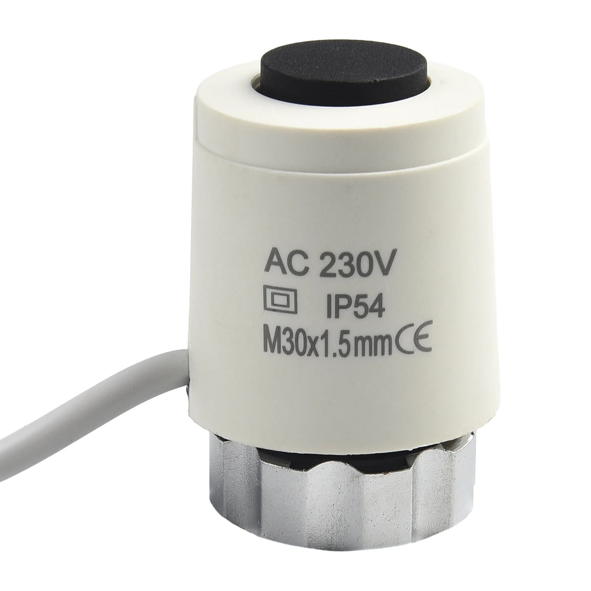 230V Floor Heating Actuator Thermostatic M30*1.5MM Normally Open&closed Floor Heating Manifold Actuator