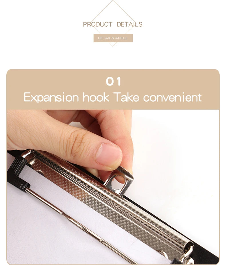 A3 Clipboard - Outdoor Sketching Clipboard, 8K Drawing Board Clip, Student Writing Pad, Office Document Holder