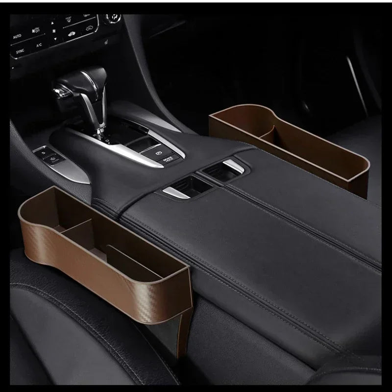 Car Seat Organizer Crevice Storage Box Car Organizer Gap Slit Filler Holder For Wallet Phone Slit Pocket Auto Car Accessories