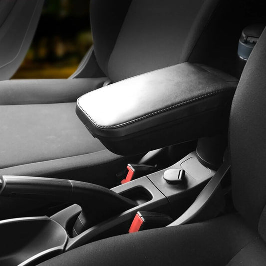 Central Armrest Box with Water Cup Holder Replacement for Mercedes Smart Fortwo Forfour 453 15-19