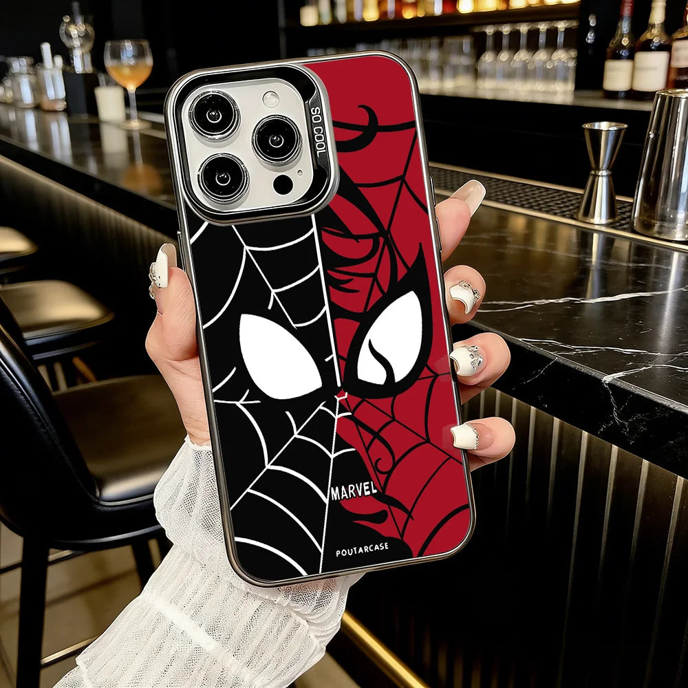 Cool MarvelS SpiderS-ManS Hot Phone Case For iPhone 17 17e 16e 16 15 14 13 12 11 mini Pro Max XR Air Plus Anti Fall Matte Cover