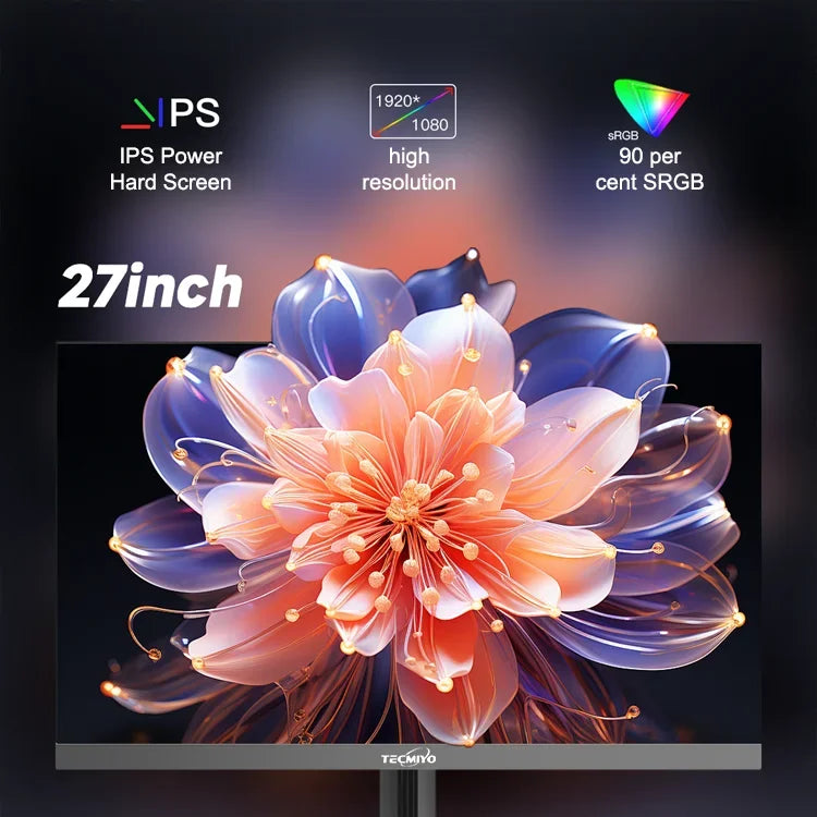 Display23.8 27 Inch All-in-one Desktop Computer I3 I5 I7 Core Gaming Pc With Lcd Display For Office Or School