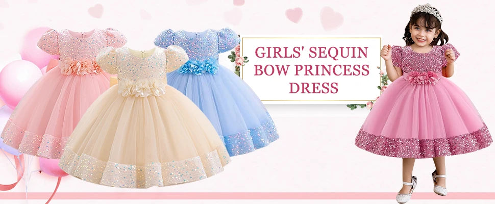 Summer clothing suitable for toddlers mesh large bow baby's first birthday ball dress white baby girl baptism dress