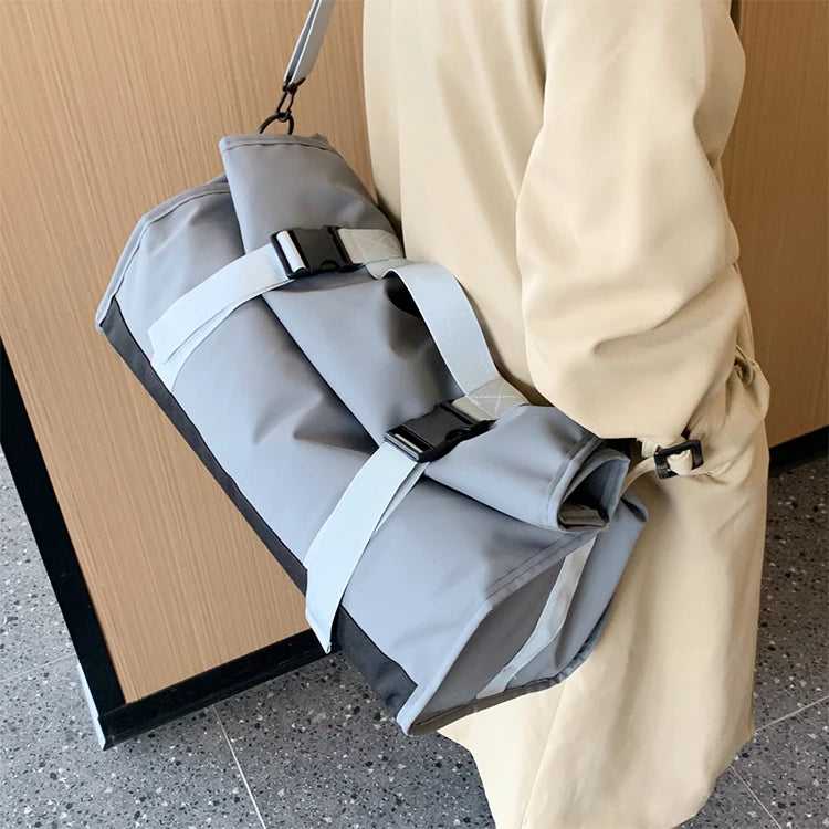 Luggage Bag - Adjustable, Large Capacity Travel Bag, Suitable for Weekend Travel and Leisure Outing, Zippered Closed