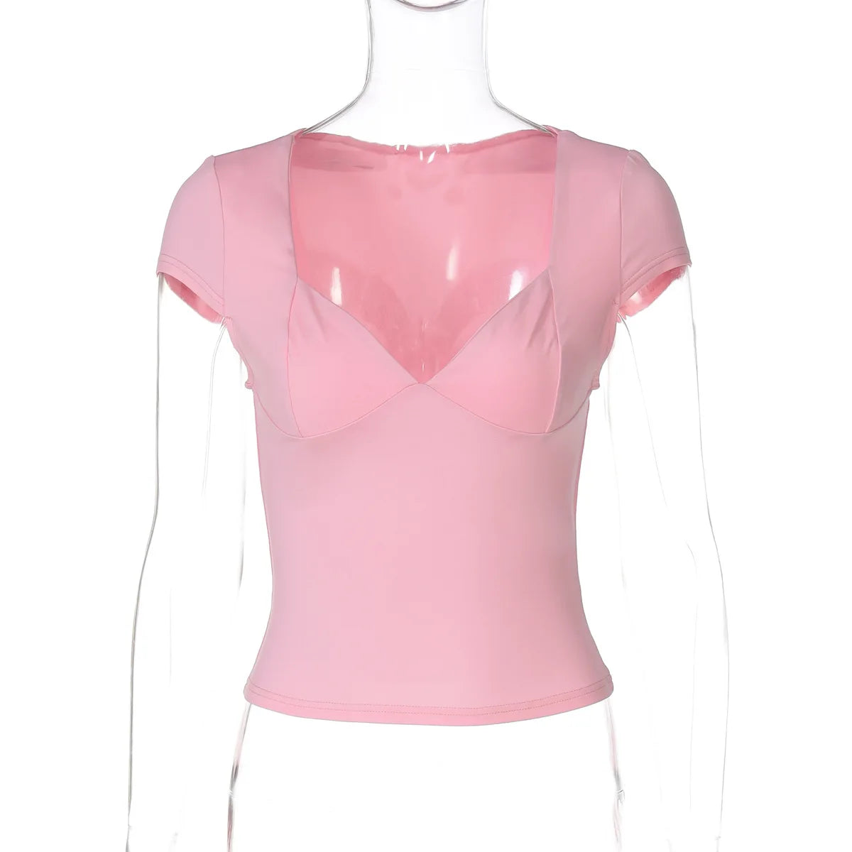 Summer Sexy V Neck Waist Crop Top