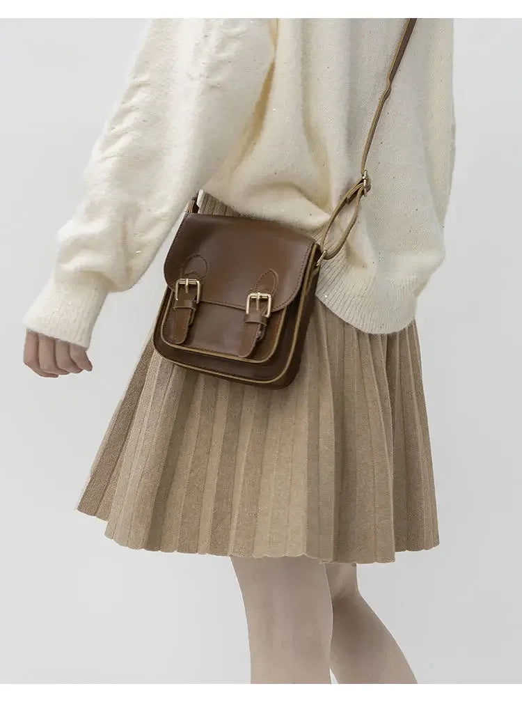 Clothes for Women Autumn Winter Korean Fashion Sexy Sweet Chic Pleated Skirts Elegant High Waist Solid Slim A-line Knitted Skirt