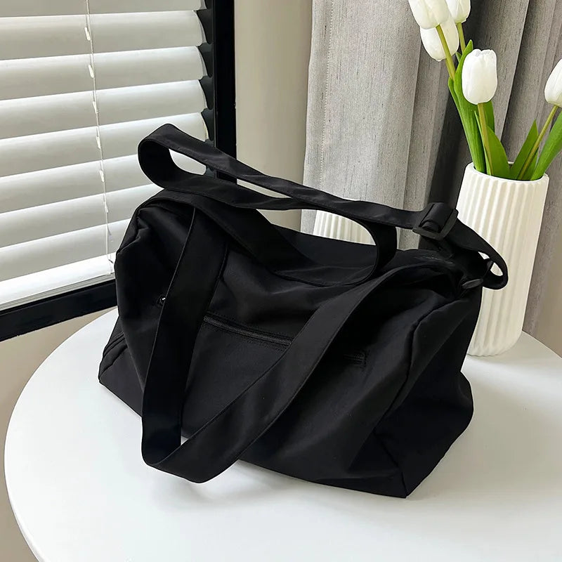 2025 Large capacity Travel Tote Bags for Women nylon Shoulder Messenger Bag Sports Yoga Satchels Fashion Woman Handbag
