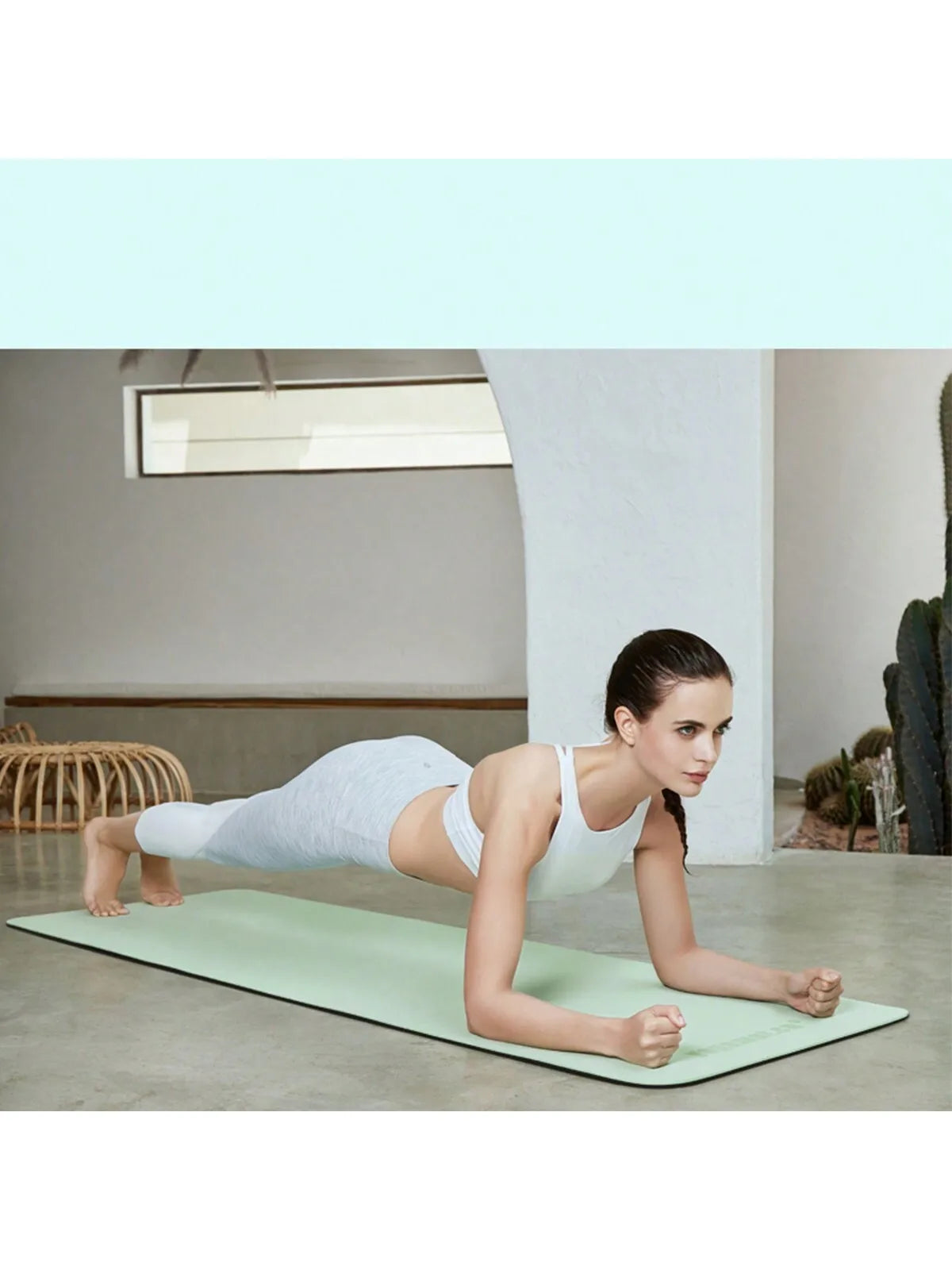 TPEgoyamat Non-slip, Pilates mat, environmentally friendly, Tear resistant thick yoga mat, suitable for family exercise mat,