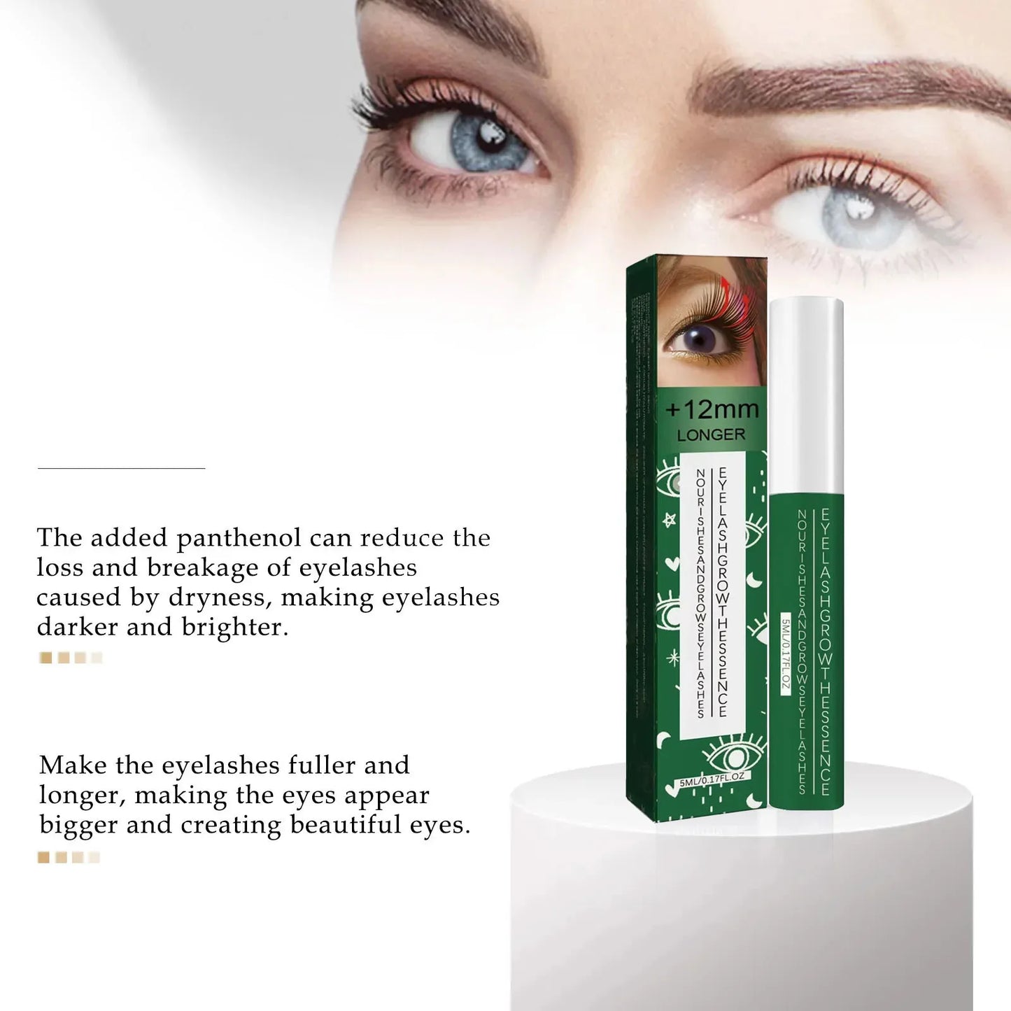 Eyelash Fast Growth Serum Thicker Lashes Natural Curling Treatment Lengthening Lash Powerful Makeup Lash Lifting Care Products