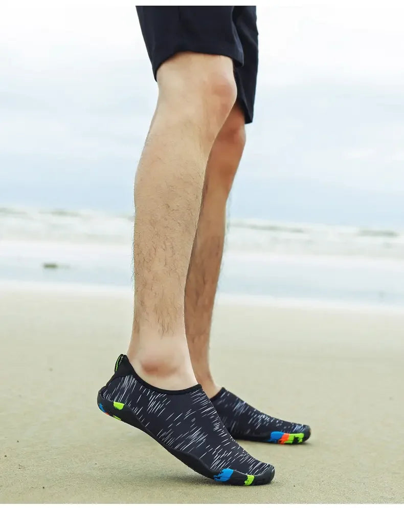 Unisex Shoes Swimming Water Yog Women Men Barefoot Outdoor Beach Sandals Upstream Aqua Shoes Nonslip River Sea Diving Sneakers