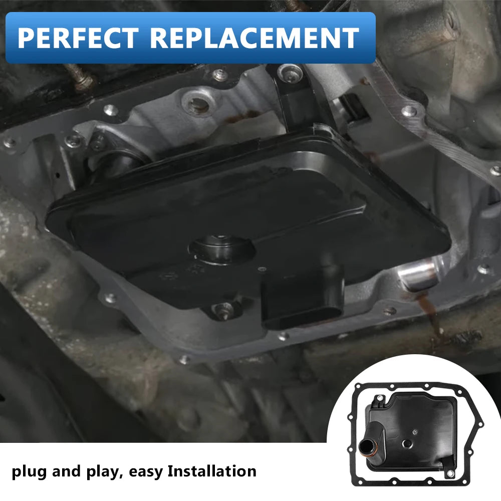 Automatic Transmission Filter with Gasket for CHRYSLER DODGE AVENGER JOURNEY RAM PROMASTER VOLKSWAGEN ROUTAN 68018555AA