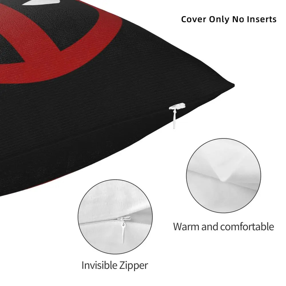 Custom Deadpool Wolverine Cartoon Manga Cushion Cover Soft Cute Pillows