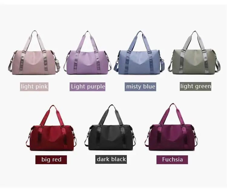 Large Travel Bag Women Tote Bag Handbag Waterproof Shoulder Bag Weekend Sports Gym Bag Female Personalized Custom Logo Pattern