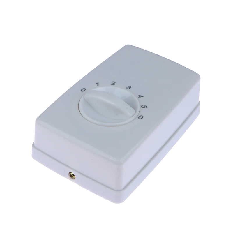 Easy-to-Install Fan Speed Controller, Electric Panel Switch, 5 Speeds Adjustable, No Welding Necessary