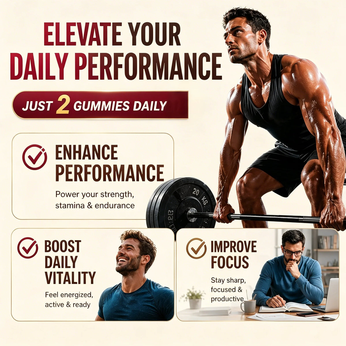 3000mg Shilajit Mineral Gummies Supports Natural Vitality Mental Wellness Balanced Mood For Daily Health 60 Count