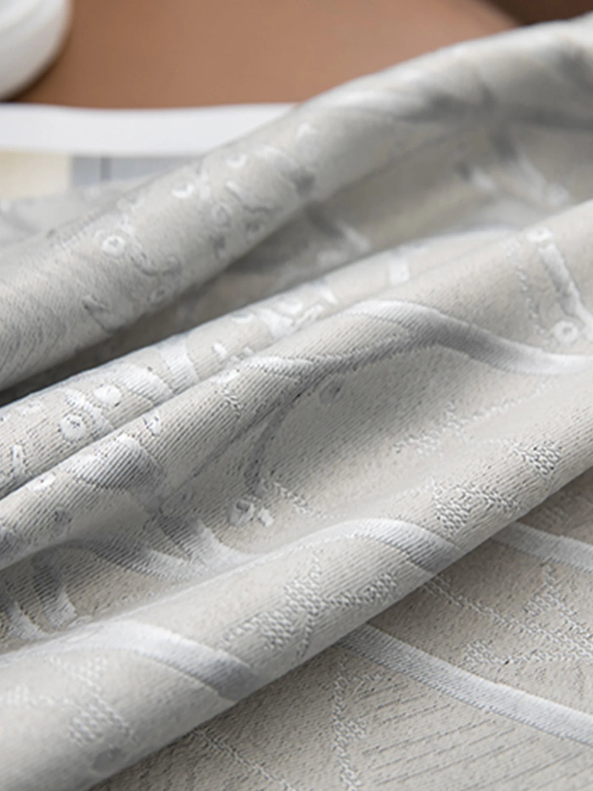 Light Luxury Hgh-End Feel Thick Gray Curtains