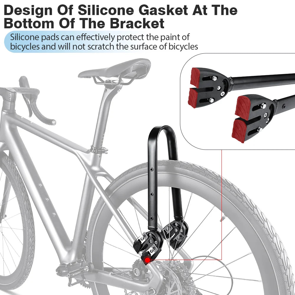 NEWBOLER Waterproof Bicycle Front Fork Bag Portable Bike Bag Bikepacking Luggage Bag Bicycle Rear Shelf Bicycle Luggage Carrier