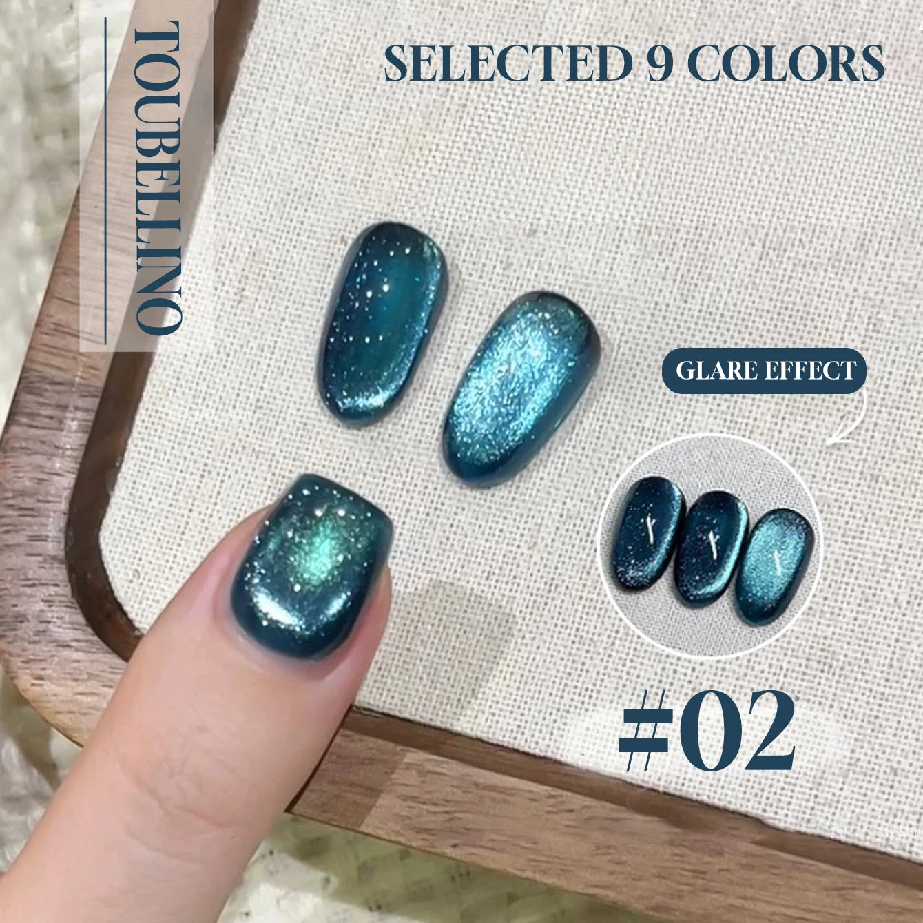 MIANEL 12ML 1-21pcs Emperor Green Cat Eye Gel Nail Polish Whitenning Nails Green Nails Suitable For Nail Salons Nail Supplies