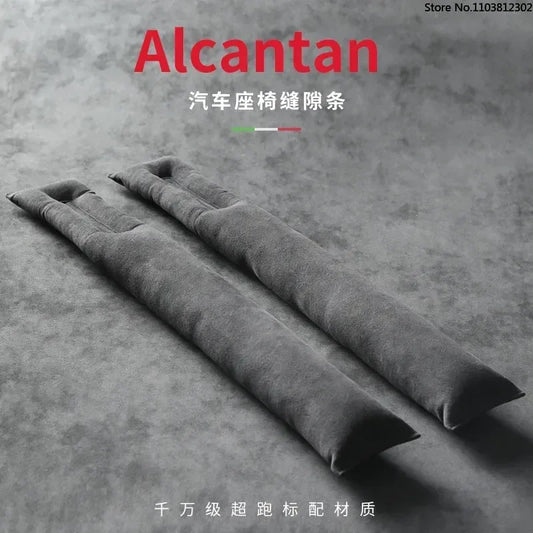 Suede Car Seat Gap Filler Soft Car Styling Padding Leather Leak Pad Plug Spacer Universal Interior Accessories Car Organizer