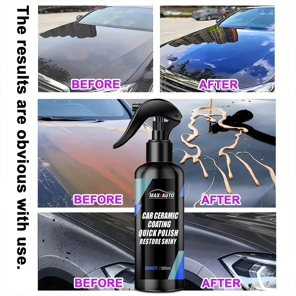 Ceramics Nano for Car Paint Coating 9H Liquid Glass Plated Crystal Hydrophobic Waterproof Polishing Paint Hardness Car Polishing
