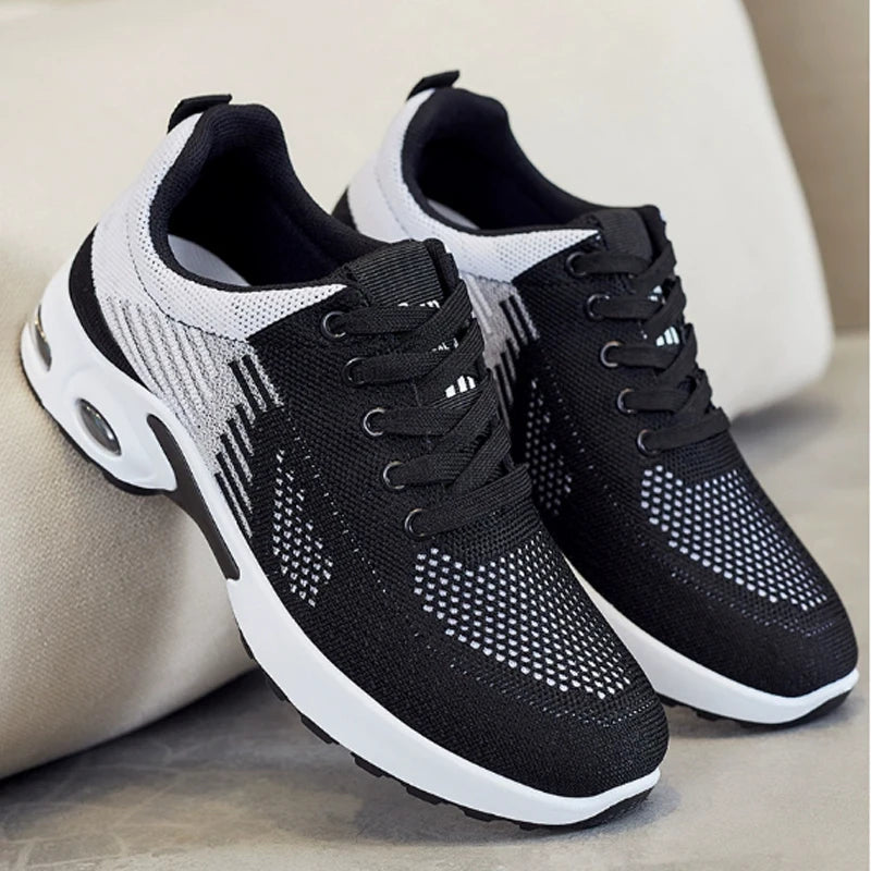 Women's Shoes 2025 Summer Casual Sneakers Breathable Mesh Affordable Free Shipping