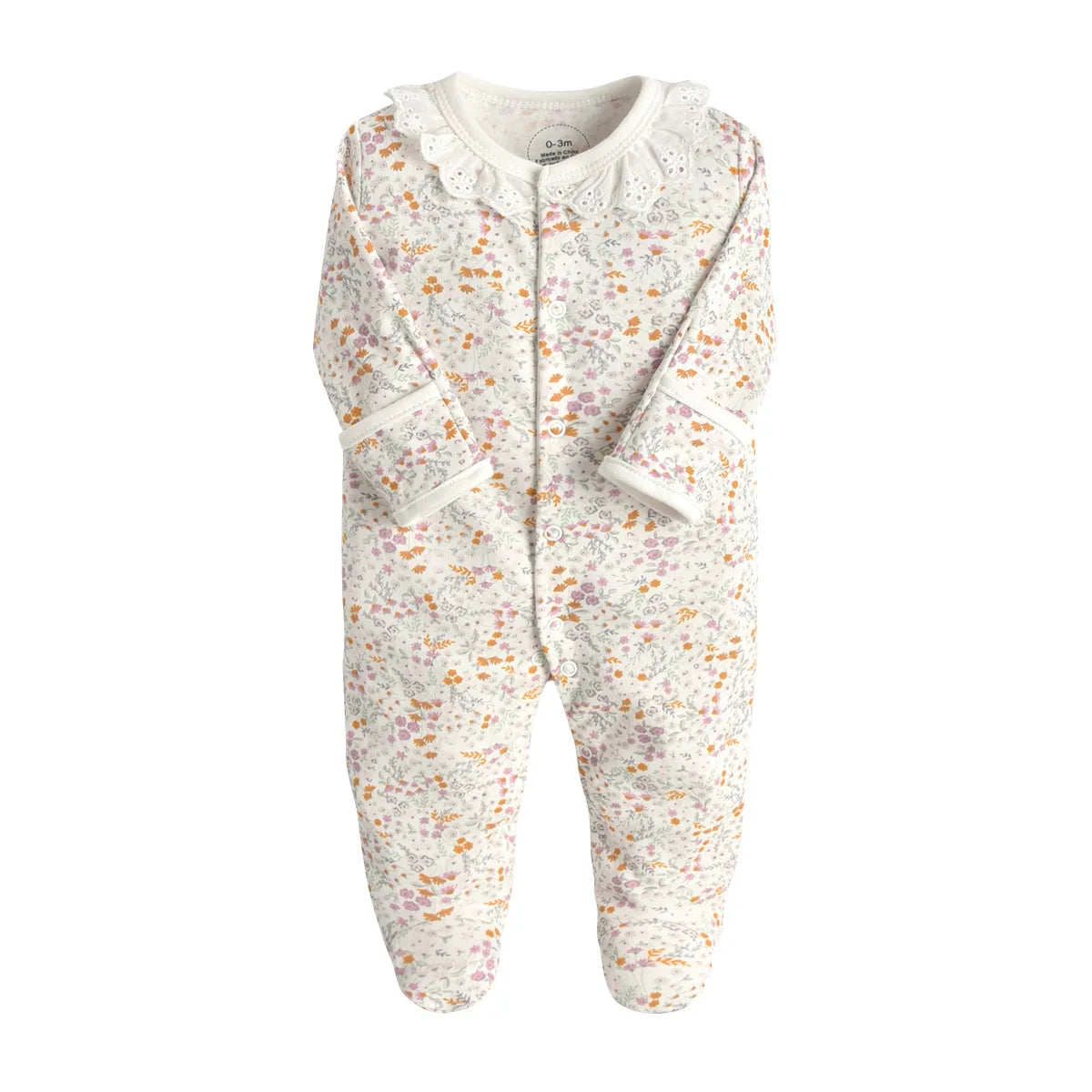 3Pcs Brand Newborn Baby Clothes Set Infant Boys Girls Romper Cotton Long Sleeve Pajamas Jumpsuit Toddler Outfits